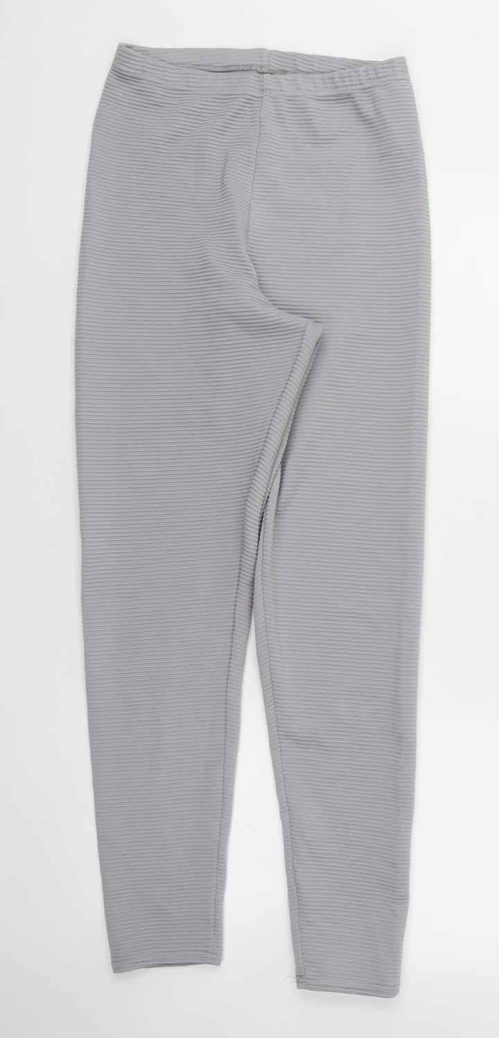 Preworn Womens Grey   Jegging Leggings Size M L28 in - Stretch waistband