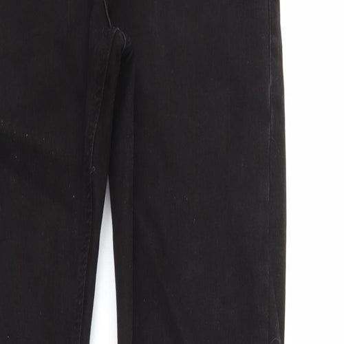 next  Womens Black   Straight Jeans Size 28 L30 in