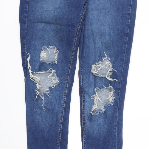 parisian Womens Blue   Skinny Jeans Size 12 L29 in