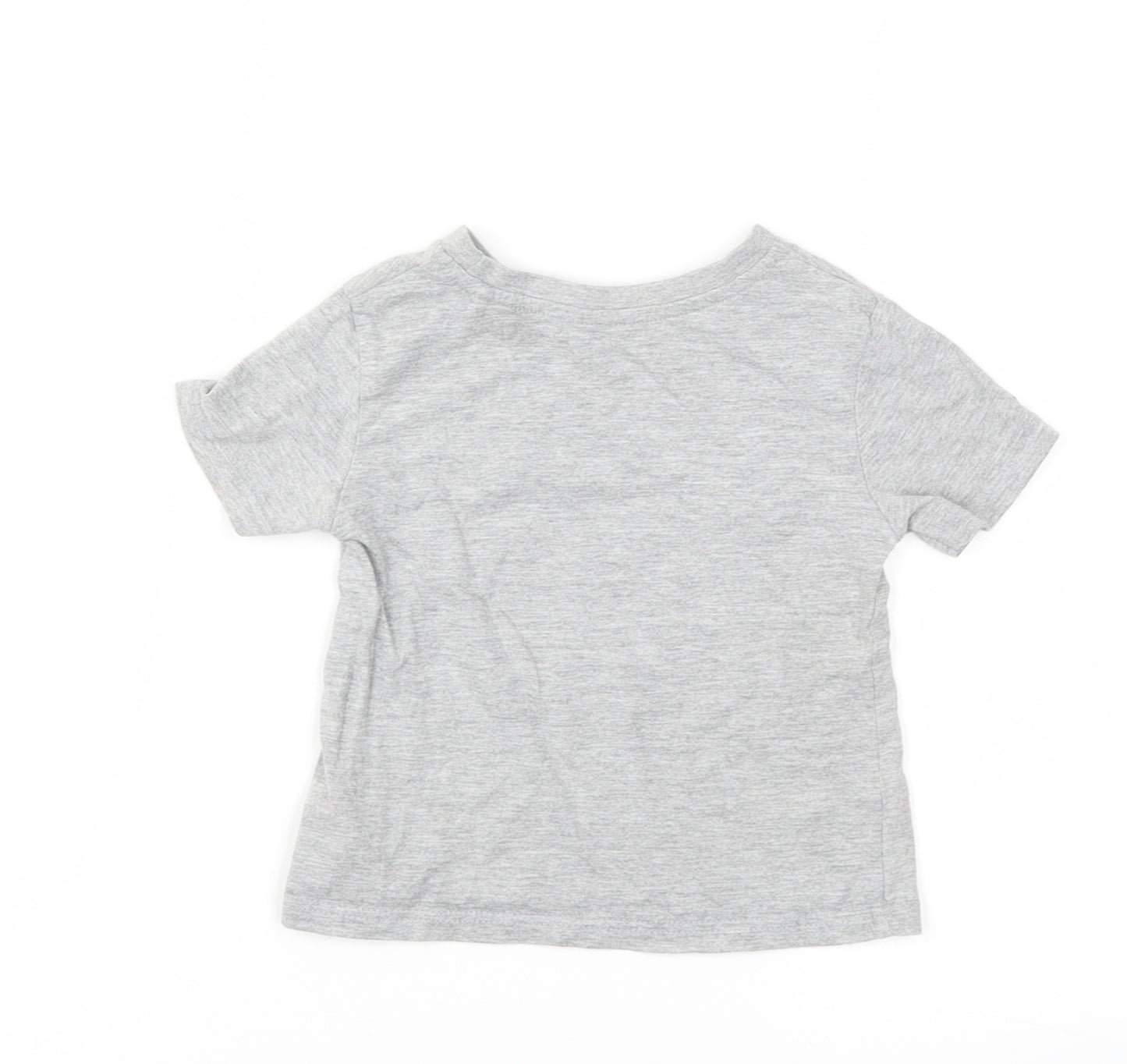 River Island Baby Grey Houndstooth  Basic T-Shirt Size 6-9 Months