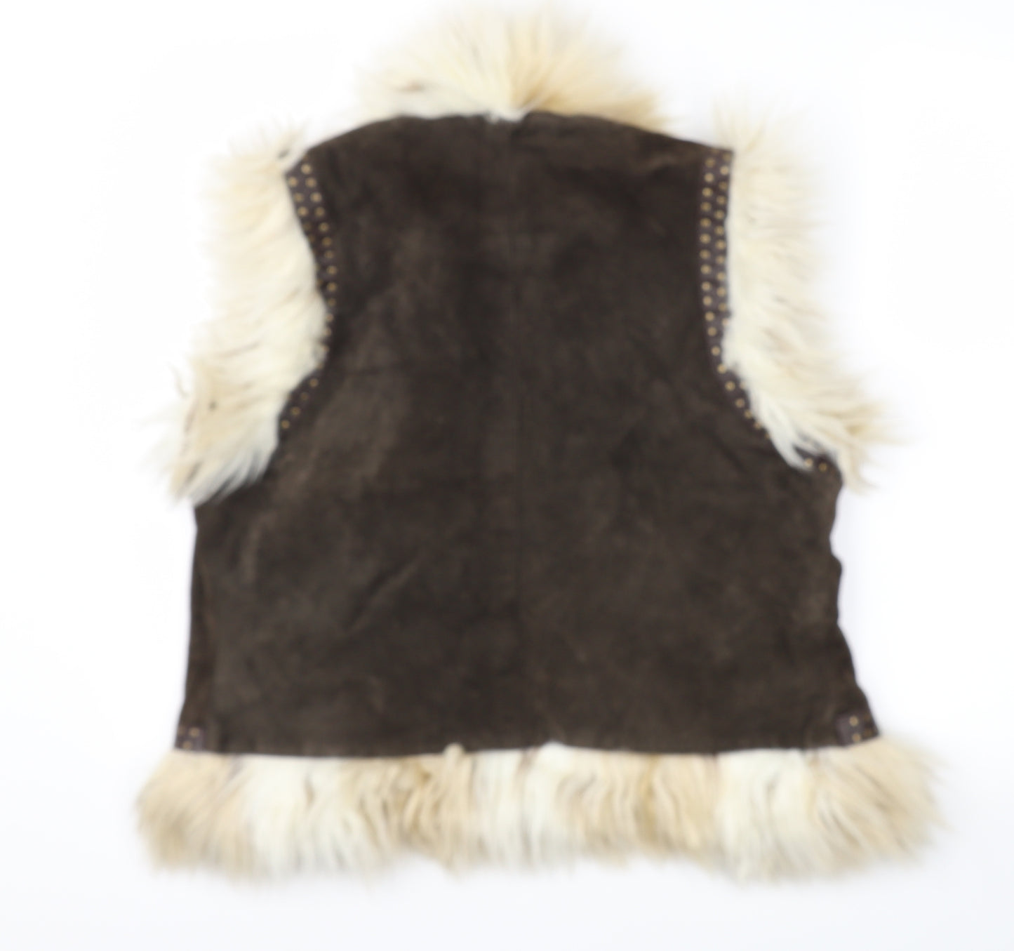 Dorothy Perkins Womens Brown   Gilet Jacket Size 14