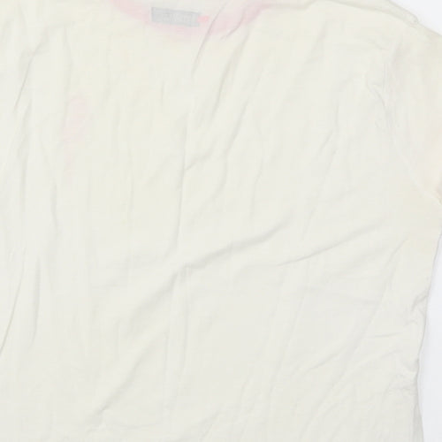 lundiz training  Womens White   Basic T-Shirt Size XS