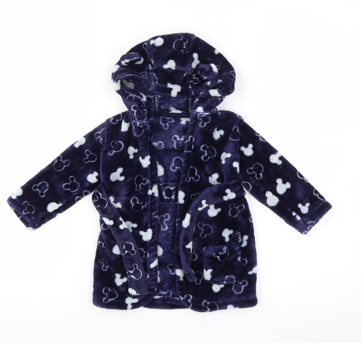 George Boys Blue Animal Print Cami Gown Size 6-9 Months