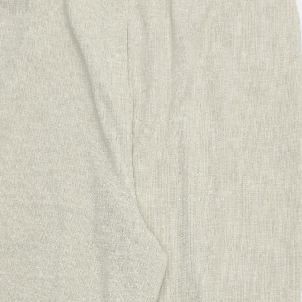 Ann Harvey Womens Beige   Trousers  Size 28 L28 in