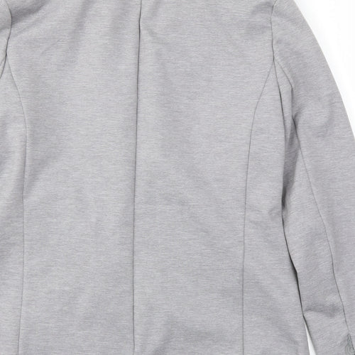 Cream Womens Grey   Jacket Blazer Size M