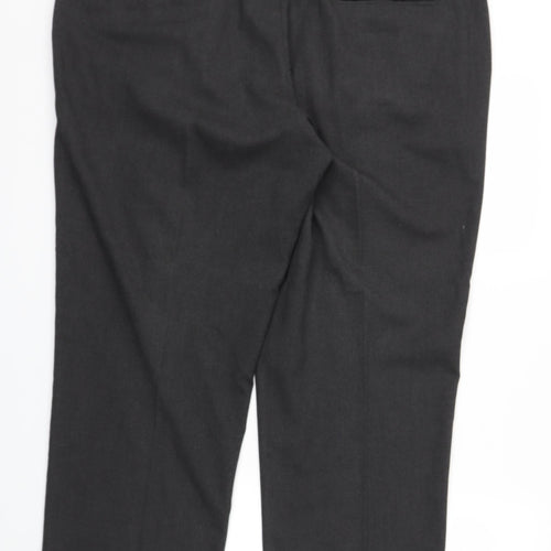 Black Label Mens Grey   Trousers  Size 44 L28 in