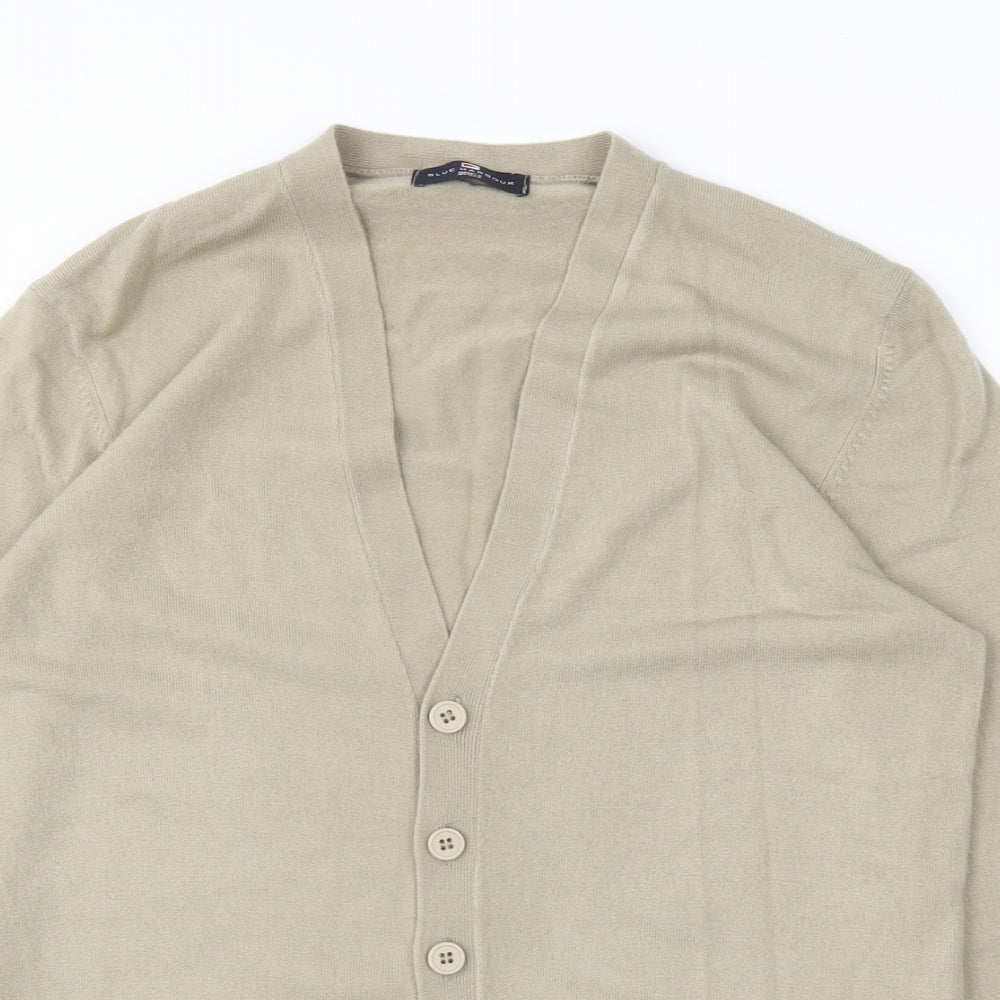 m&s Womens Beige   Cardigan Jumper Size M