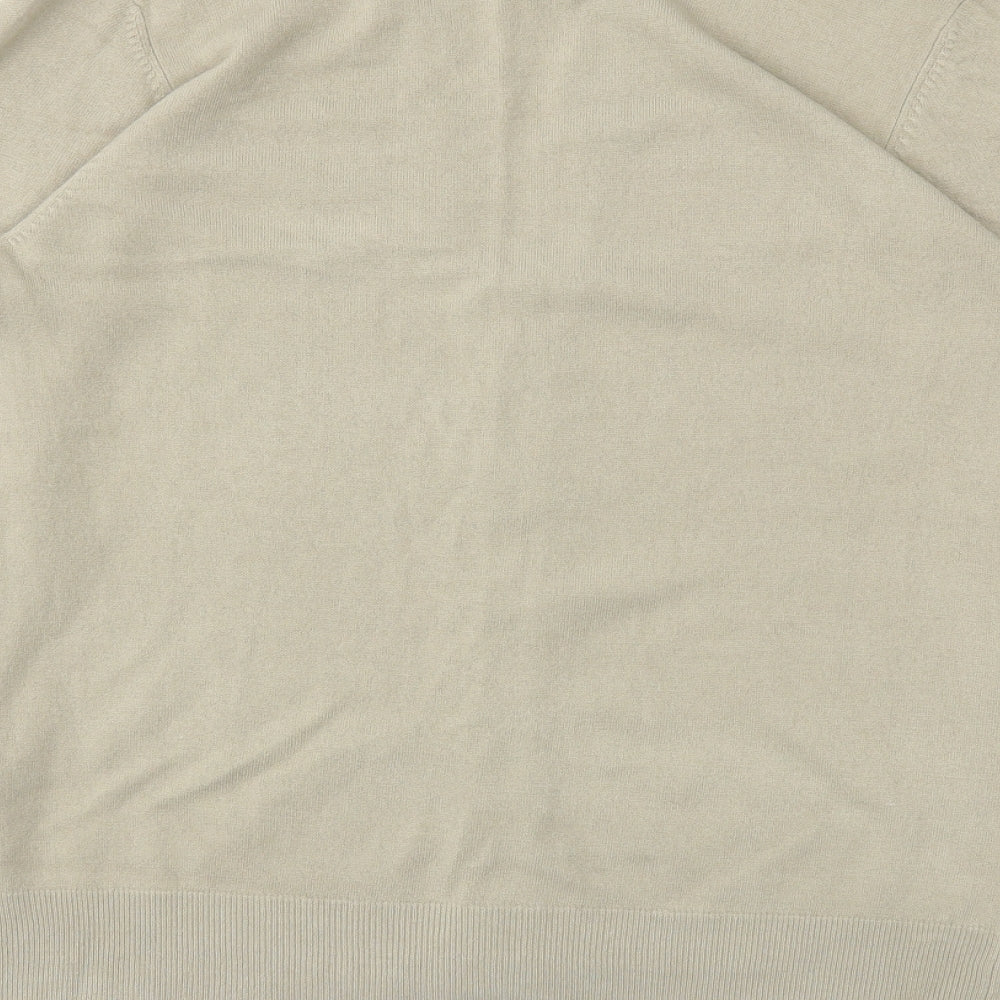 m&s Womens Beige   Cardigan Jumper Size M