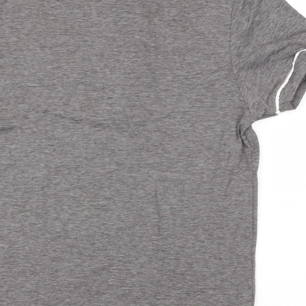 Topman Mens Grey    T-Shirt Size S