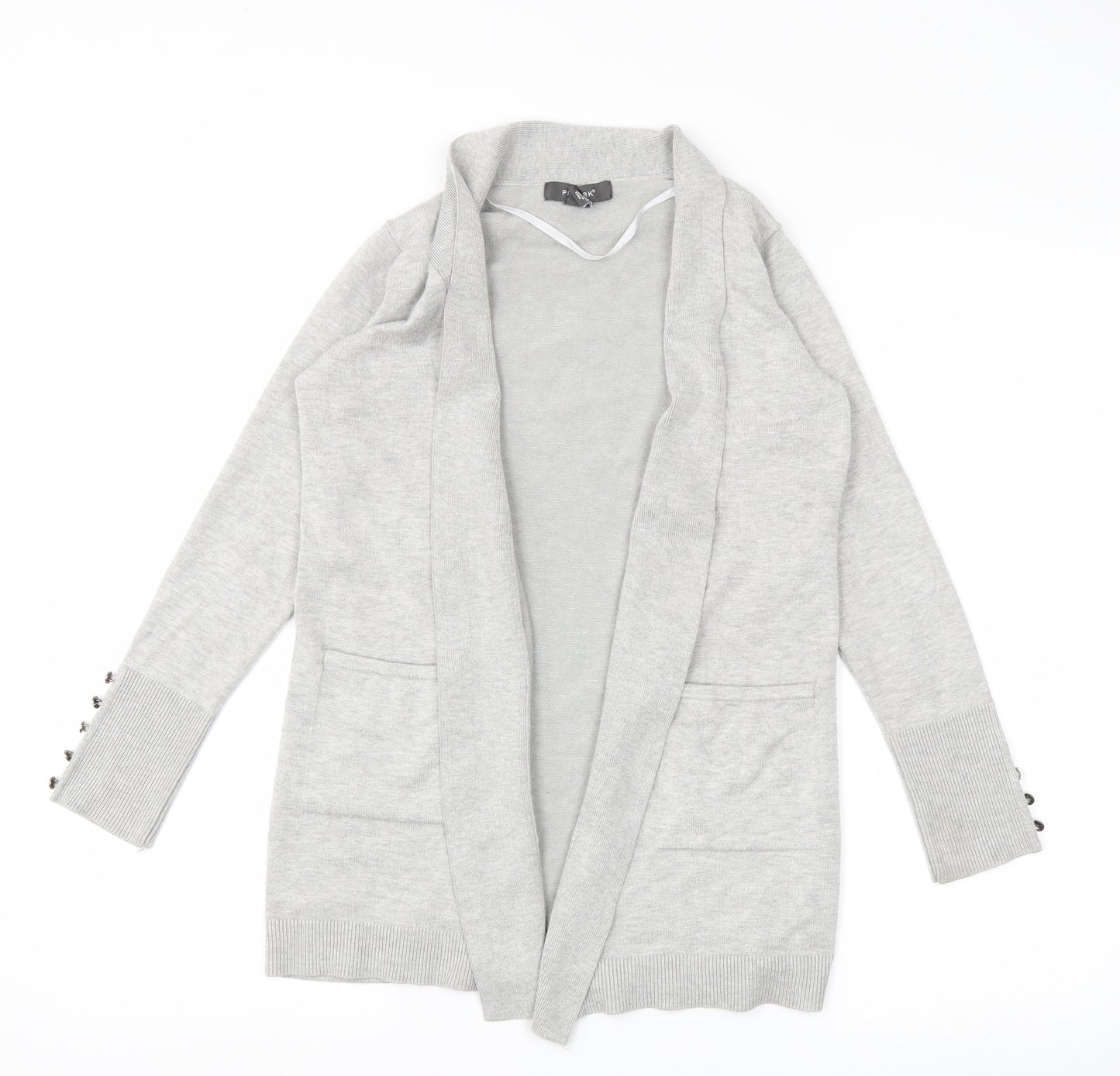Primark Womens Grey   Cardigan Jumper Size XS