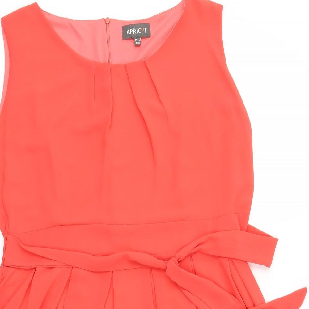 Apricot Womens Purple   Fit & Flare  Size 16