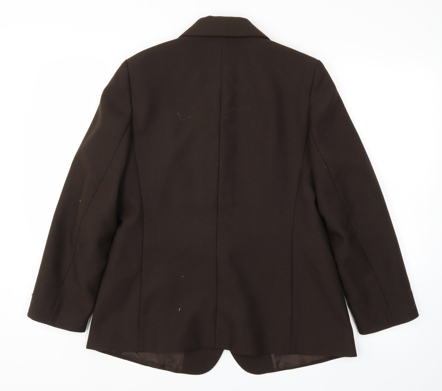 St Micheal Womens Brown   Jacket Blazer Size 14
