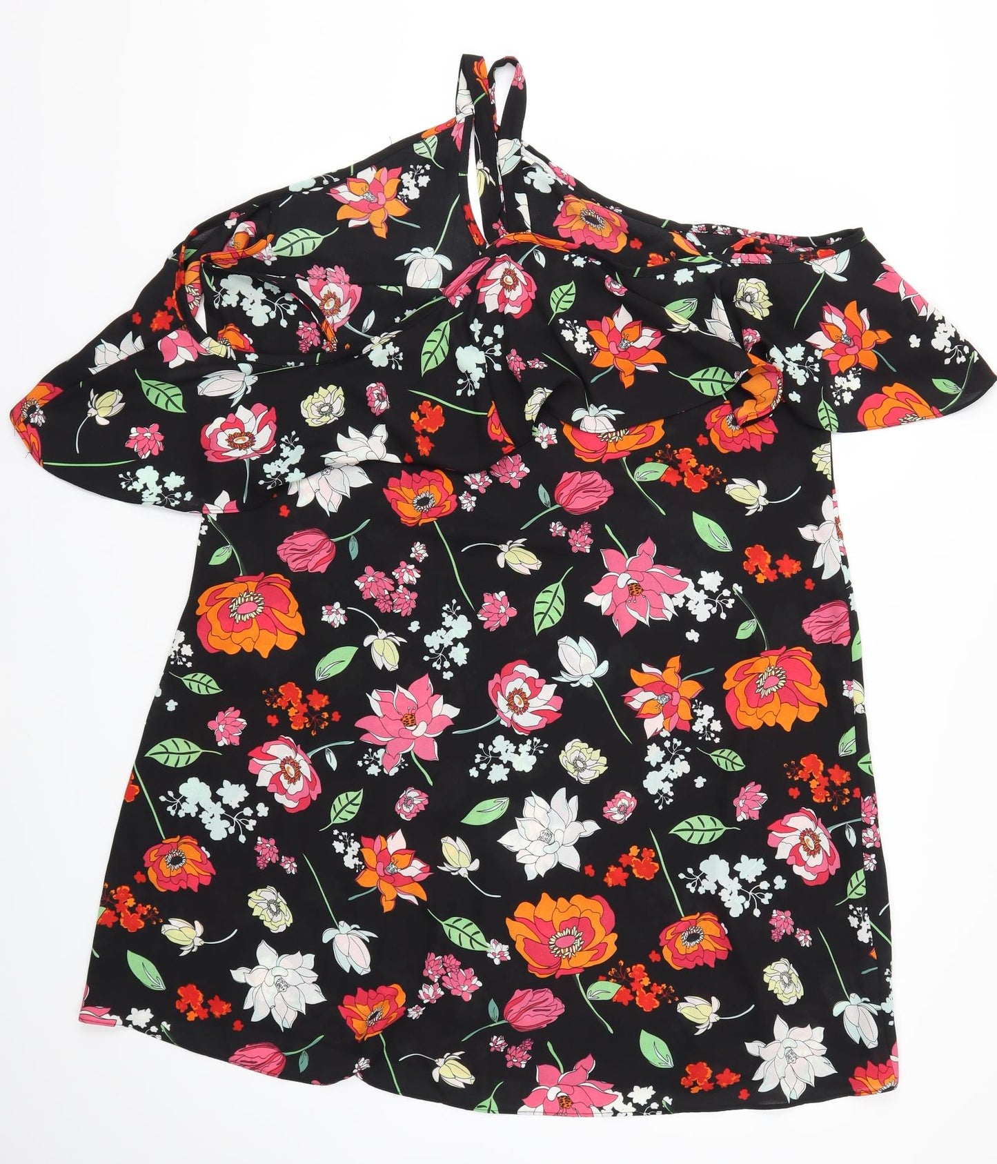 Peacocks Womens Multicoloured Floral  Fit & Flare  Size 18