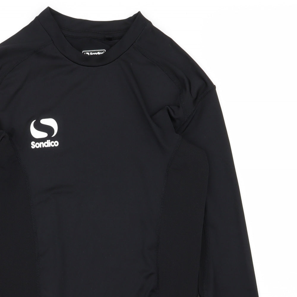 Sondico Mens Black   Basic T-Shirt Size S  - thermal top
