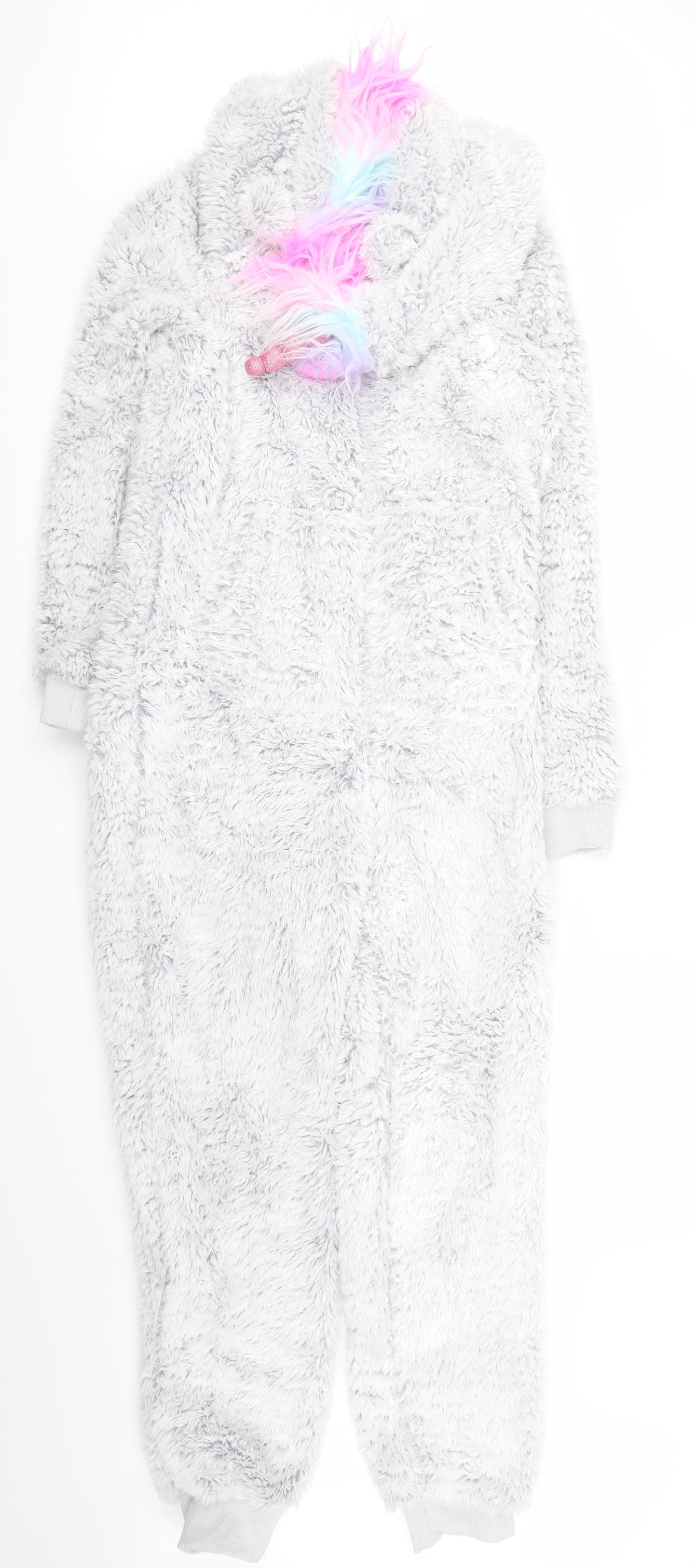 F&F Womens Grey Solid  Babydoll One Piece Size XS  - Unicorn