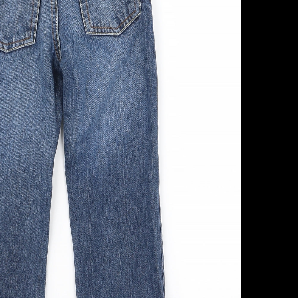 Asda George Boys Blue   Straight Jeans Size 3-4 Years