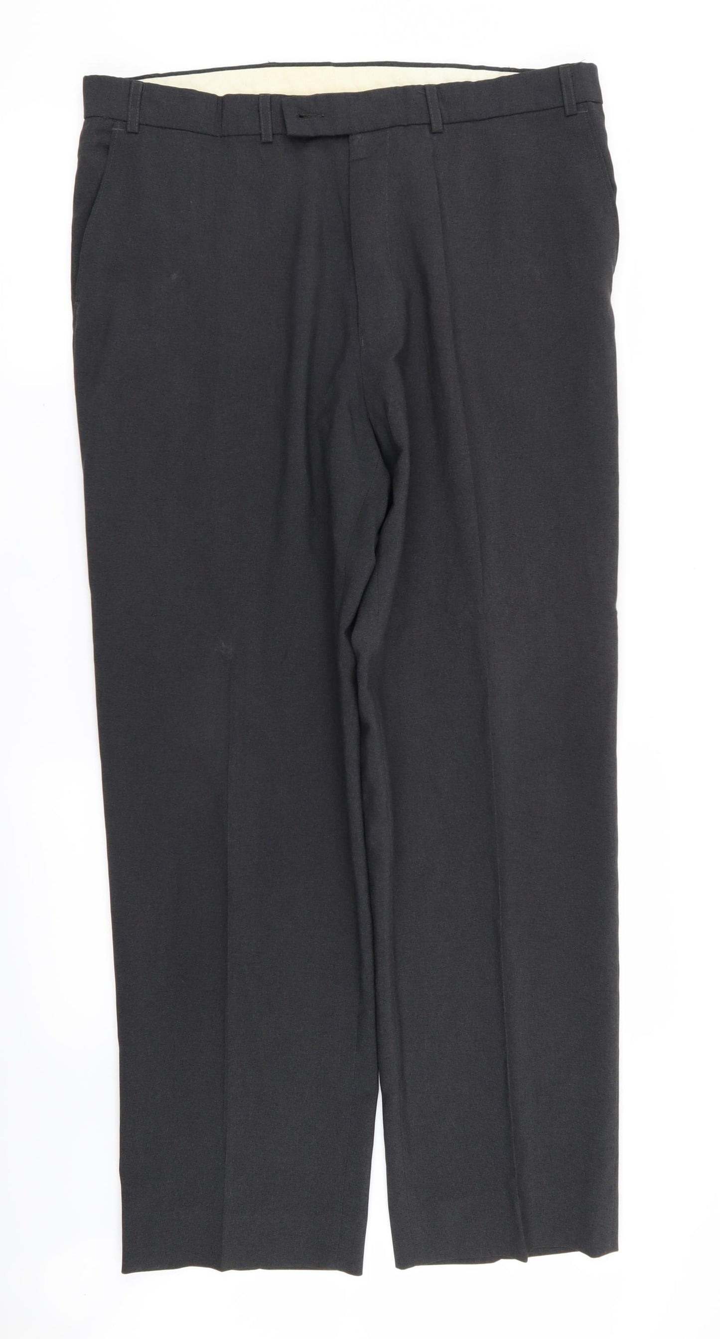 Asda George Mens Grey   Trousers  Size 38 in L31 in