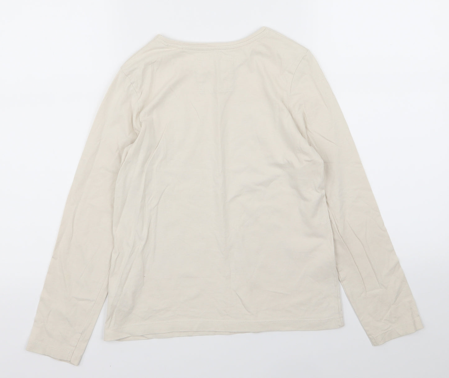 TU Girls Beige   Basic T-Shirt Size 11 Years