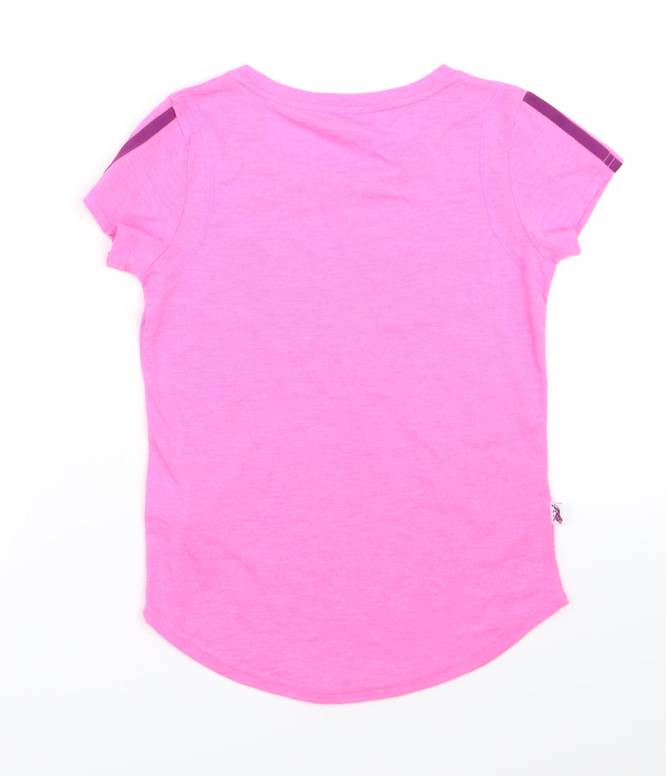 Lonsdale Girls Pink   Basic T-Shirt Size 11-12 Years