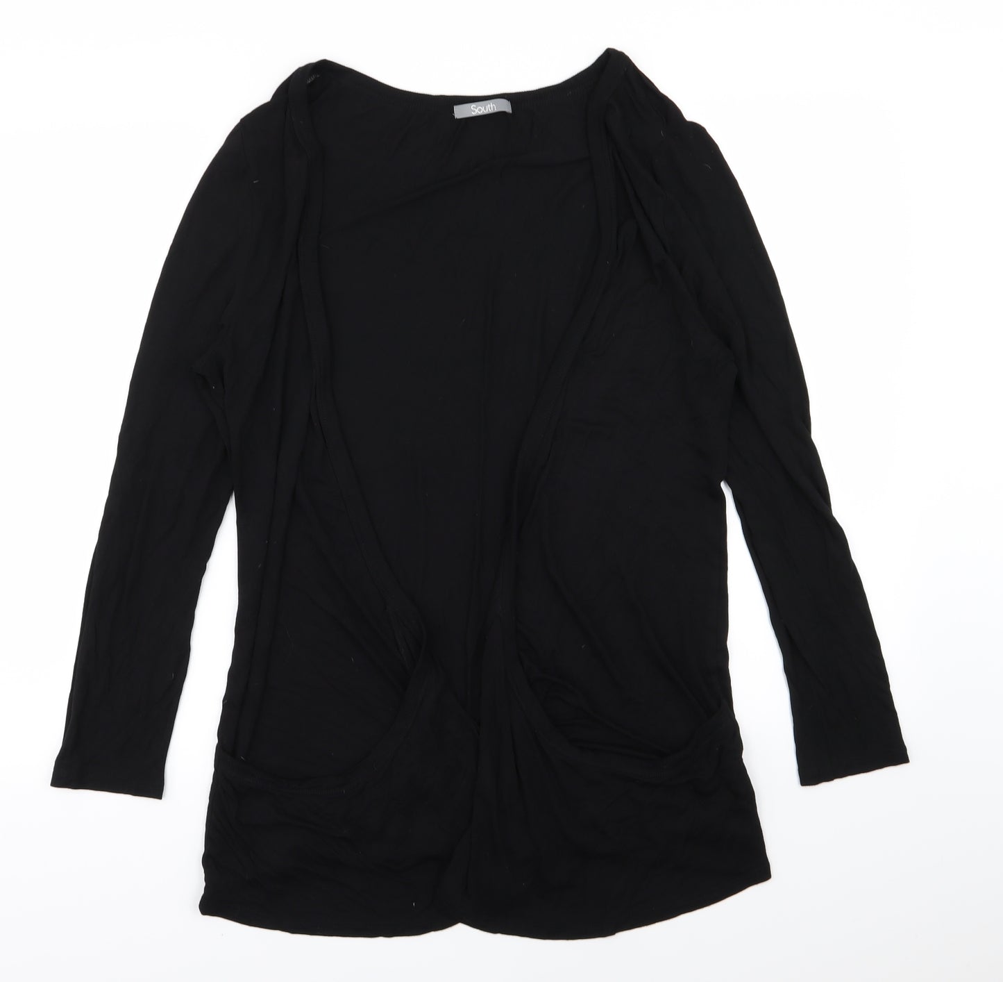 South Womens Black   Cardigan Jumper Size 18