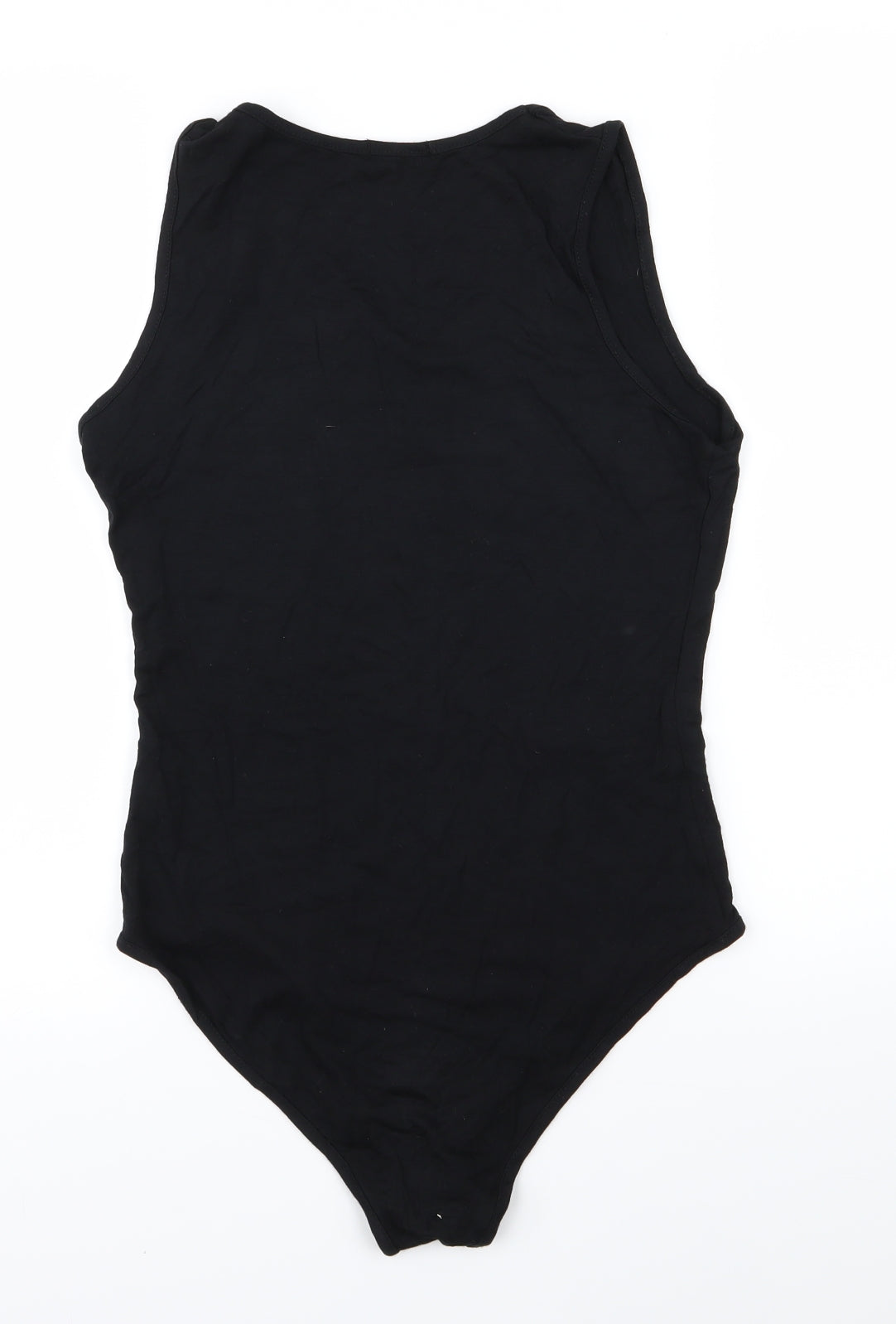 Boohoo Womens Black   Bodysuit One-Piece Size 20