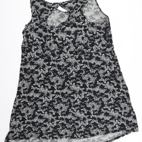 Asda George Womens Black   Fit & Flare  Size 24  - BUTTERFLIES