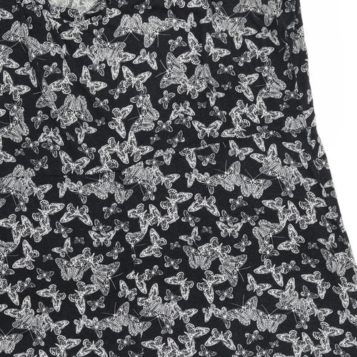 Asda George Womens Black   Fit & Flare  Size 24  - BUTTERFLIES