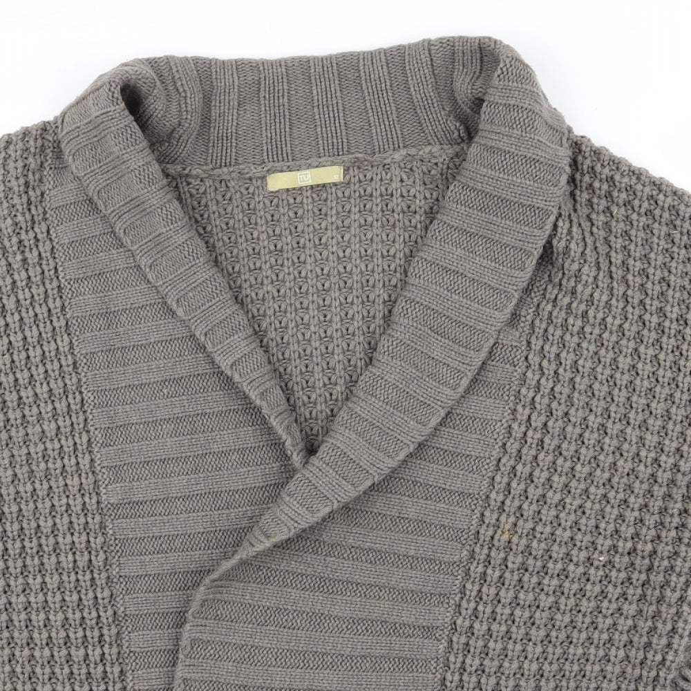 TU Womens Ivory   Cardigan Jumper Size 12