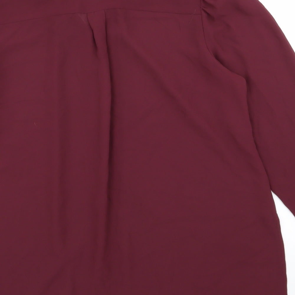 New Look Womens Purple   Basic Blouse Size 12