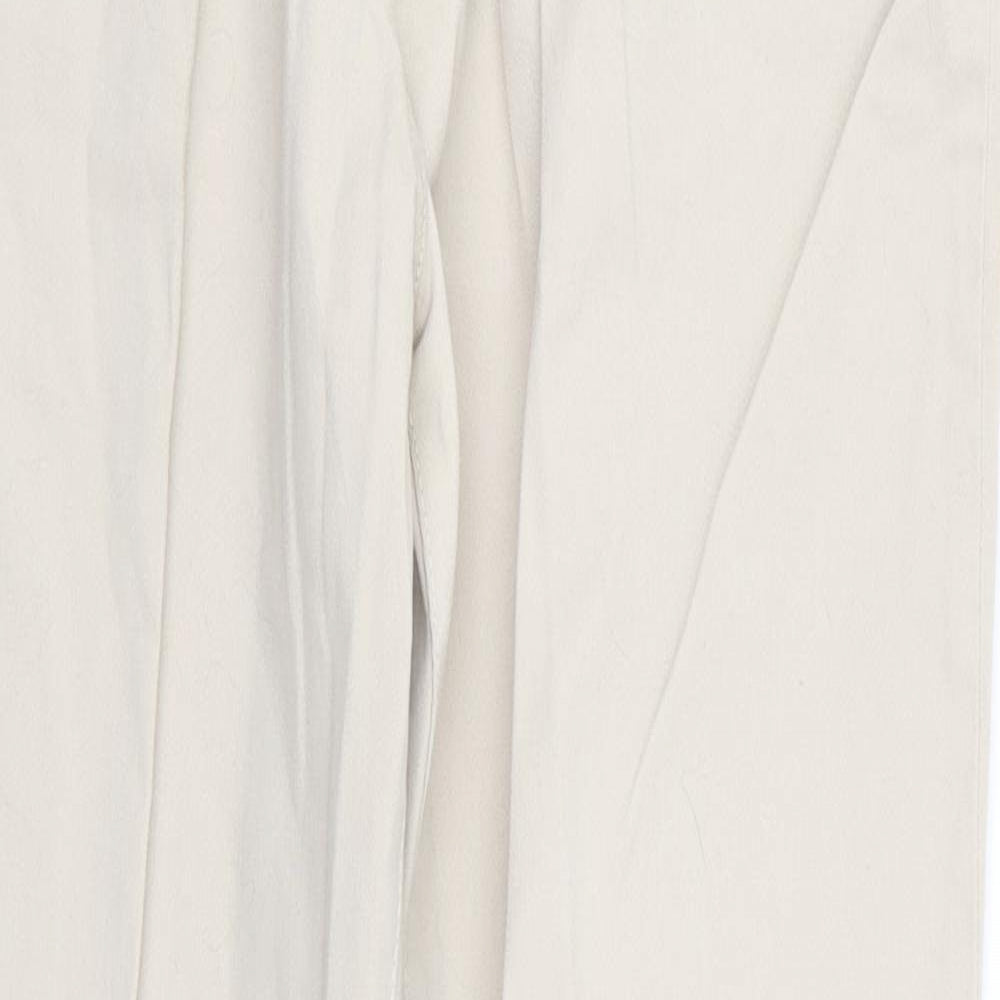 Damart Womens Beige   Straight Jeans Size 12 L26 in