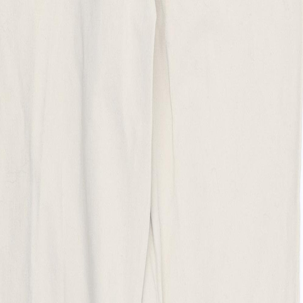 Damart Womens Beige   Straight Jeans Size 12 L26 in