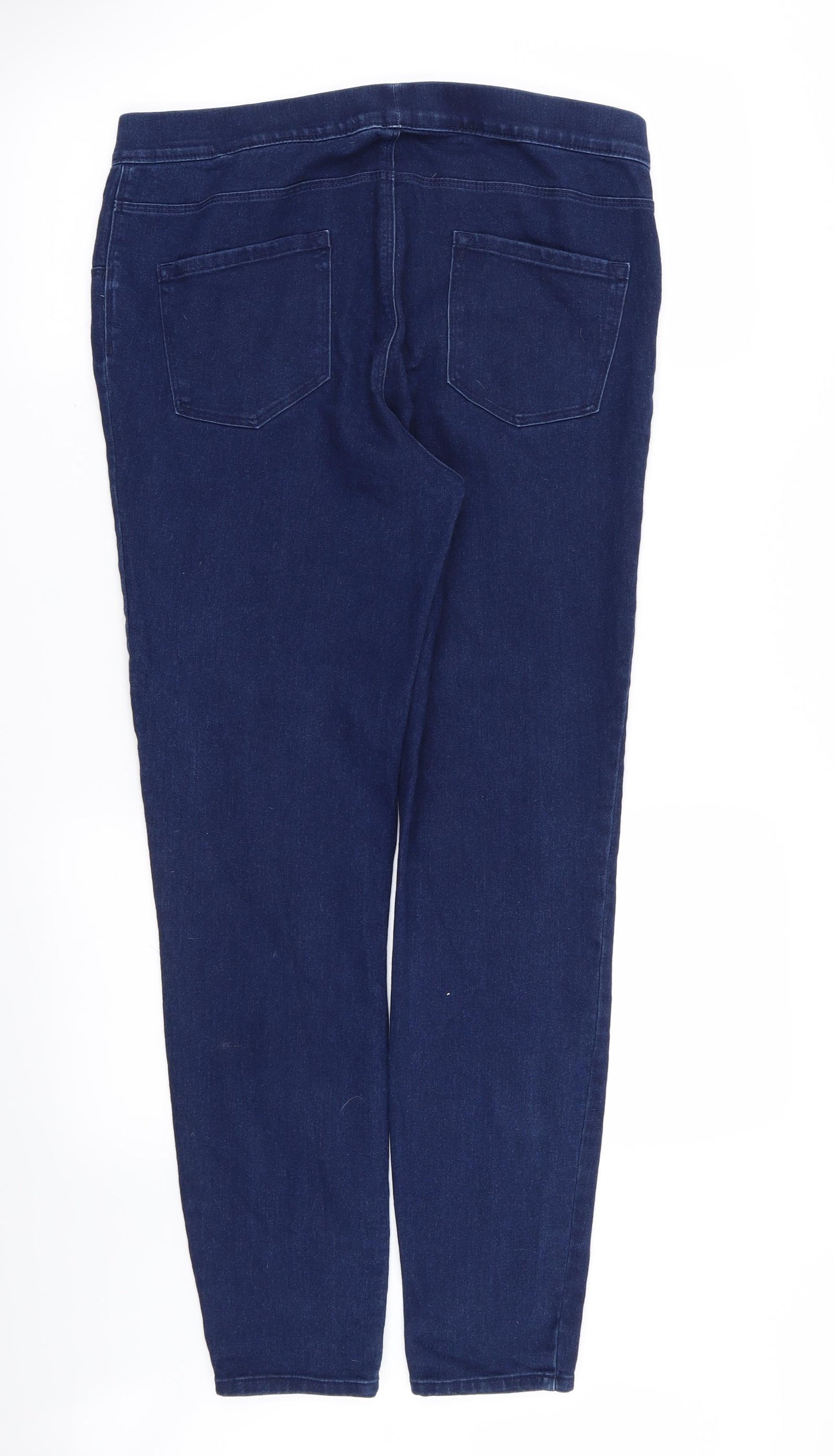Asda George Womens Blue   Jegging Trousers Size 14 L27 in