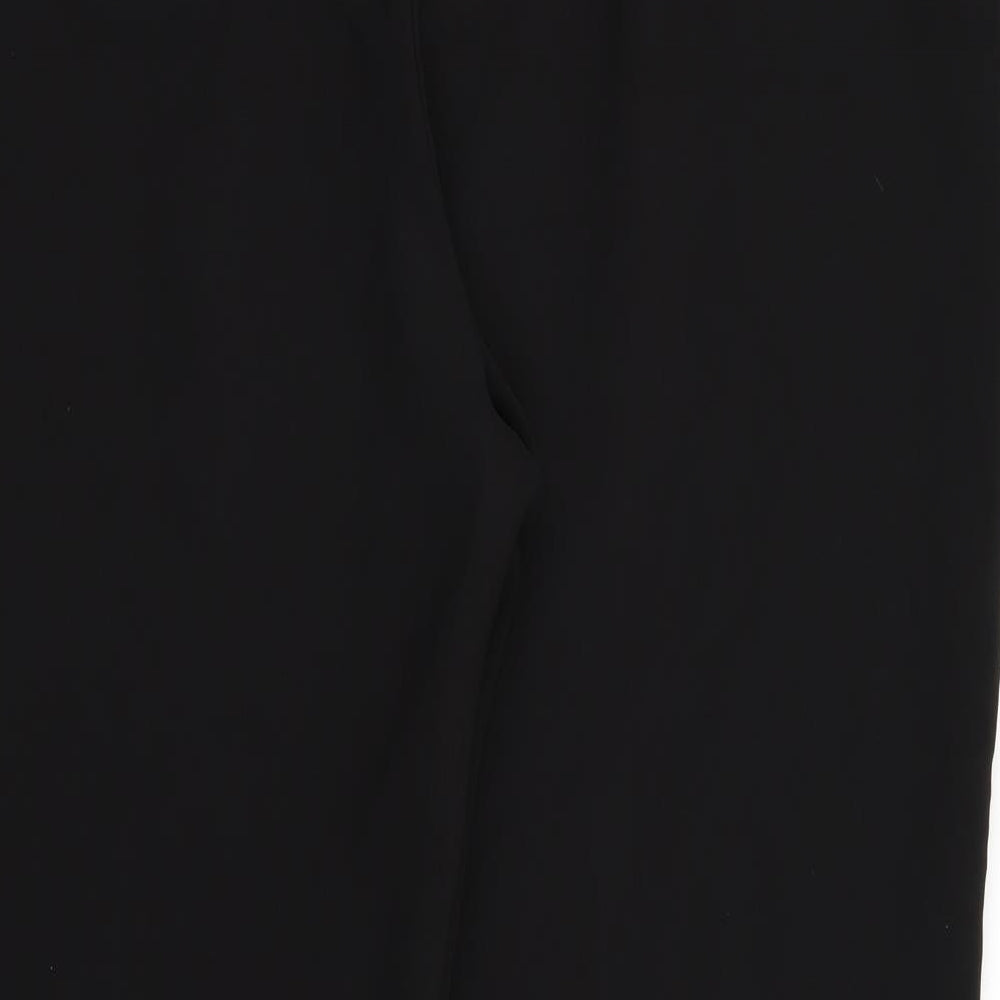 M&S Womens Black   Trousers  Size 18 L26 in
