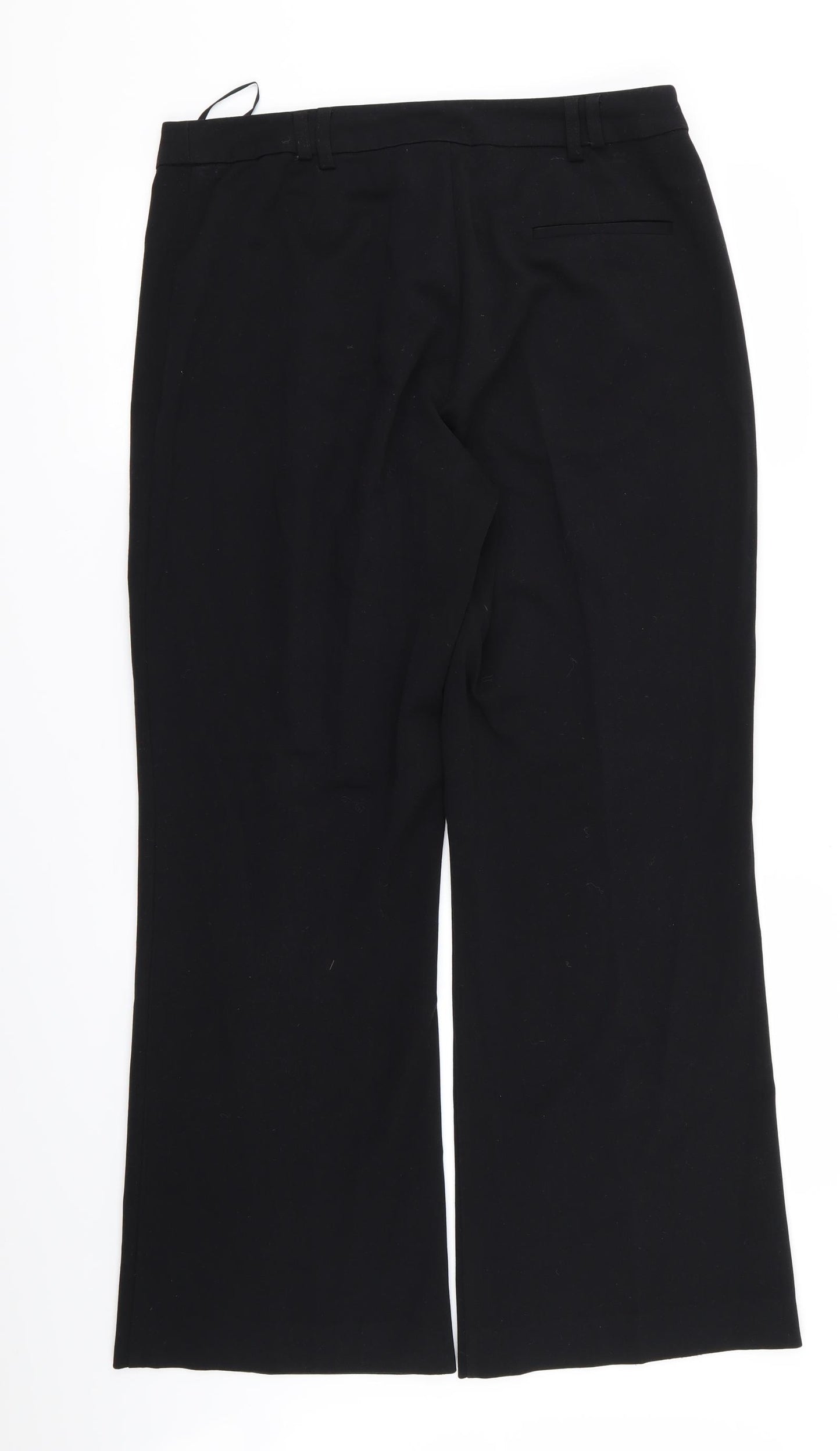 Debenhams Womens Black   Trousers  Size 14 L28 in