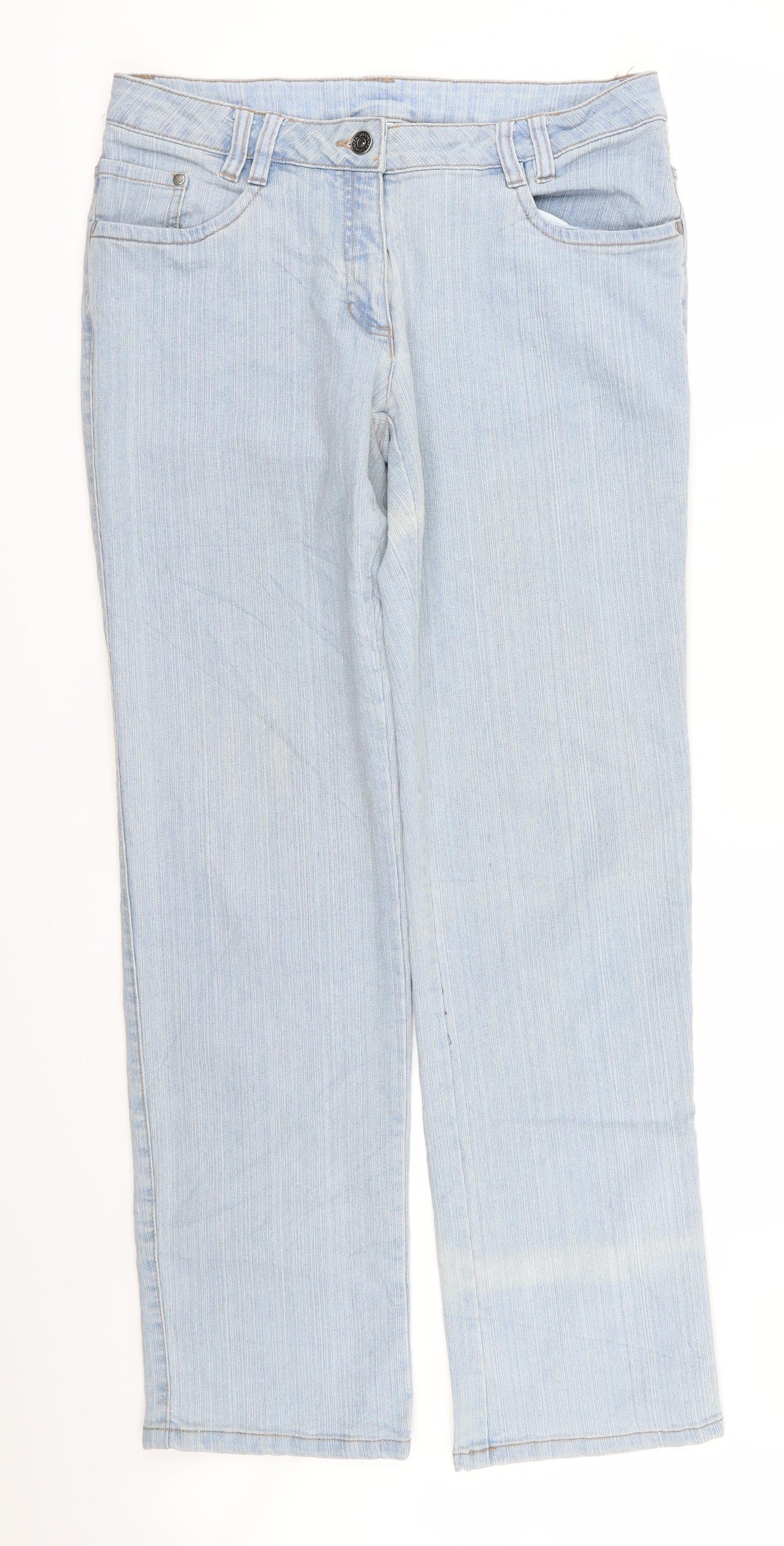 oceilia classics Womens Blue   Straight Jeans Size 14 L29 in