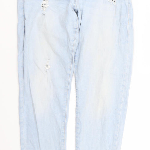 denim and co Womens Blue   Skinny Jeans Size 10 L26 in - RIPPED JEANS