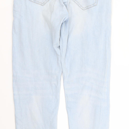 denim and co Womens Blue   Skinny Jeans Size 10 L26 in - RIPPED JEANS