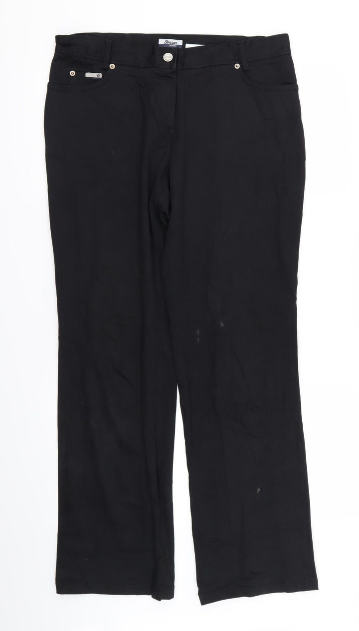 straus women Womens Black   Skinny Jeans Size 33 L27.5 in