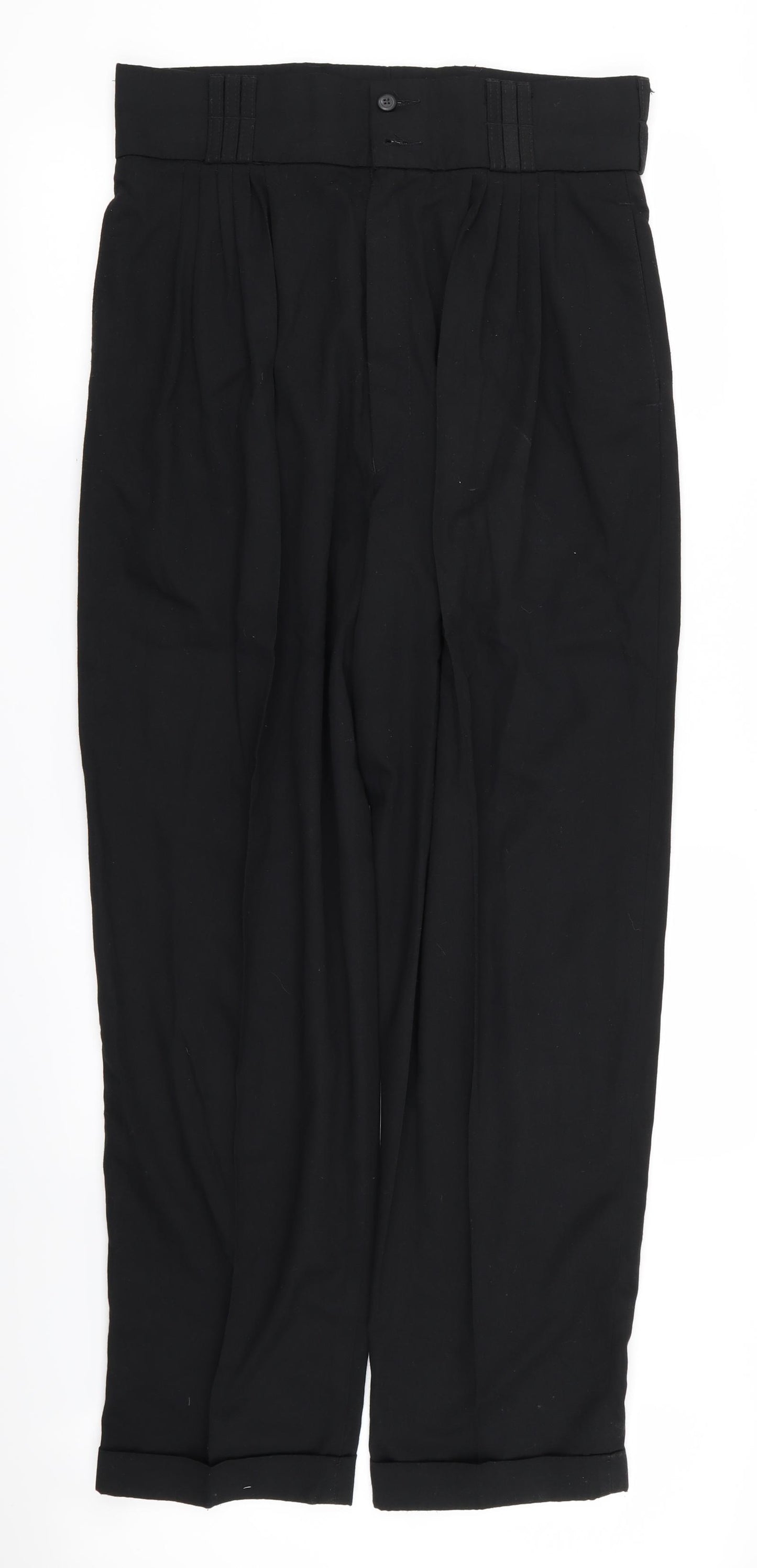 clasique deluxe Mens Black   Trousers  Size 34 in L29 in