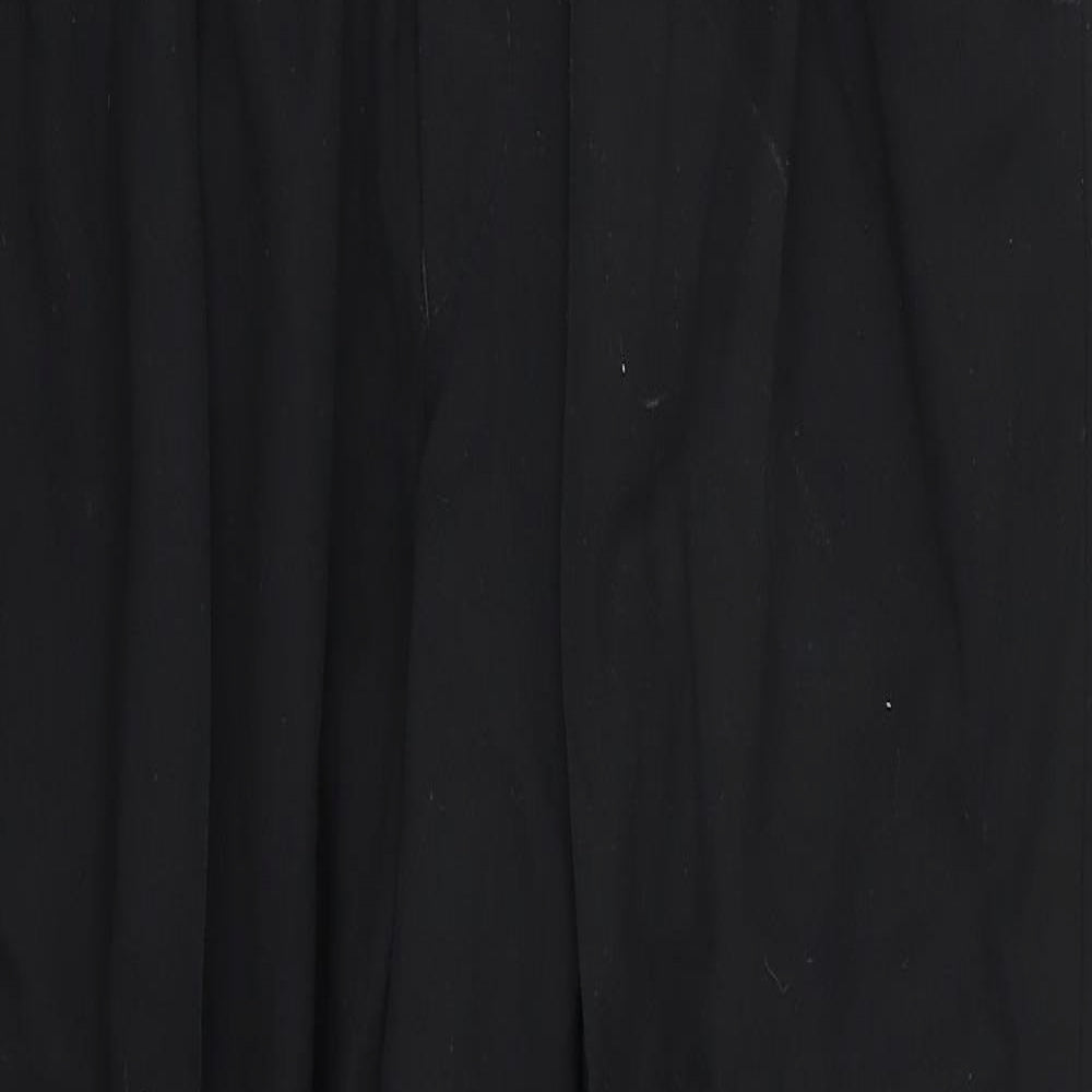 clasique deluxe Mens Black   Trousers  Size 34 in L29 in