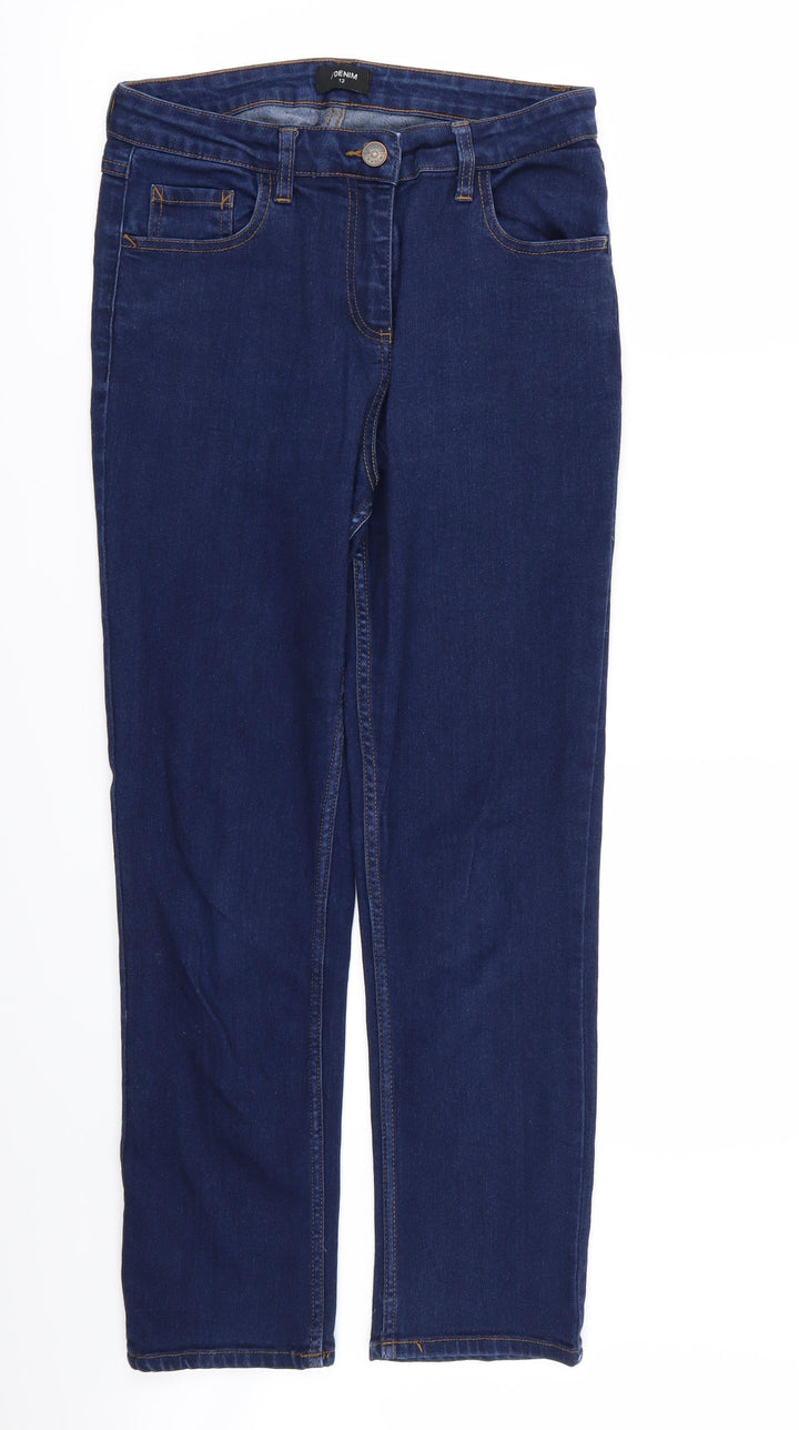 Denim Womens Blue Skinny Jeans Size 12 L26 in