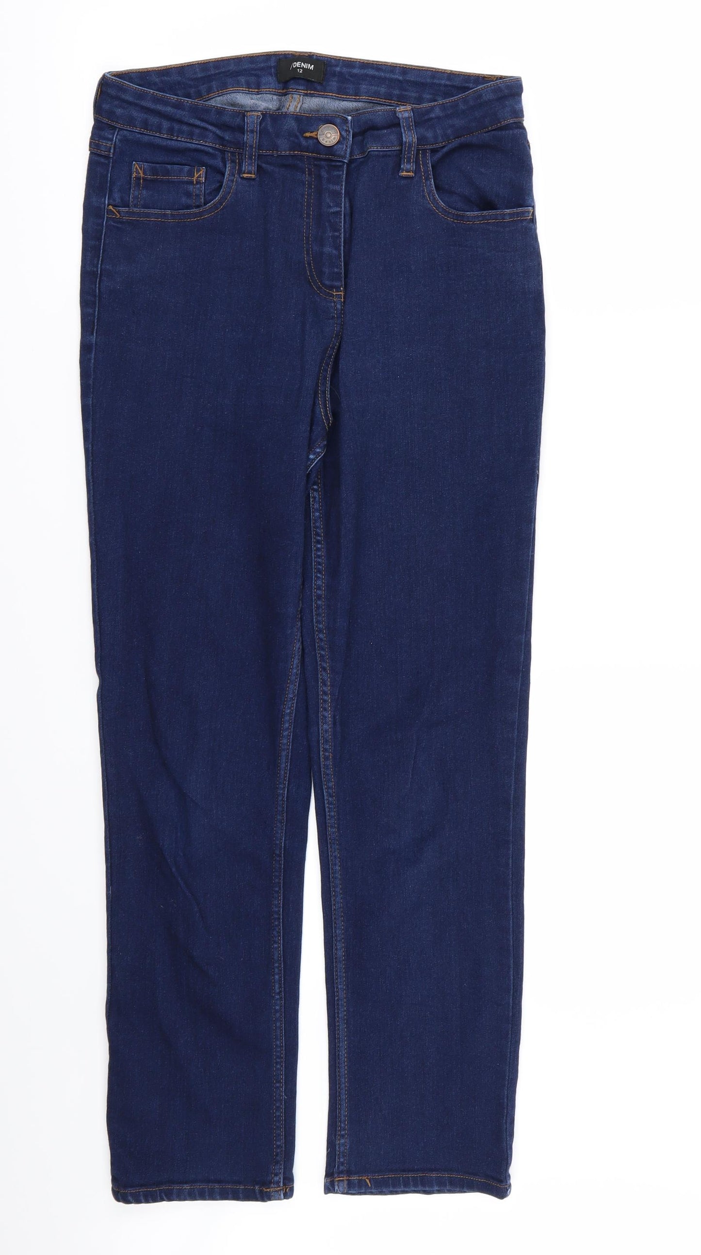 Denim Womens Blue   Skinny Jeans Size 12 L26 in