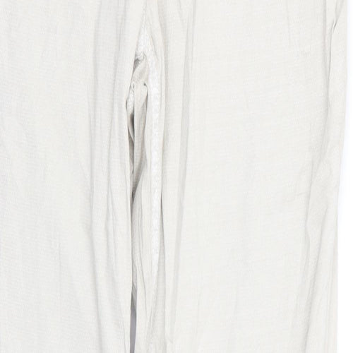 Stark Womens Beige   Trousers  Size 16 L29 in