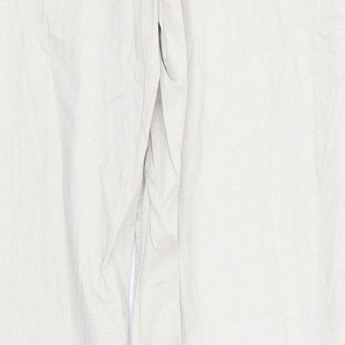 Stark Womens Beige   Trousers  Size 16 L29 in