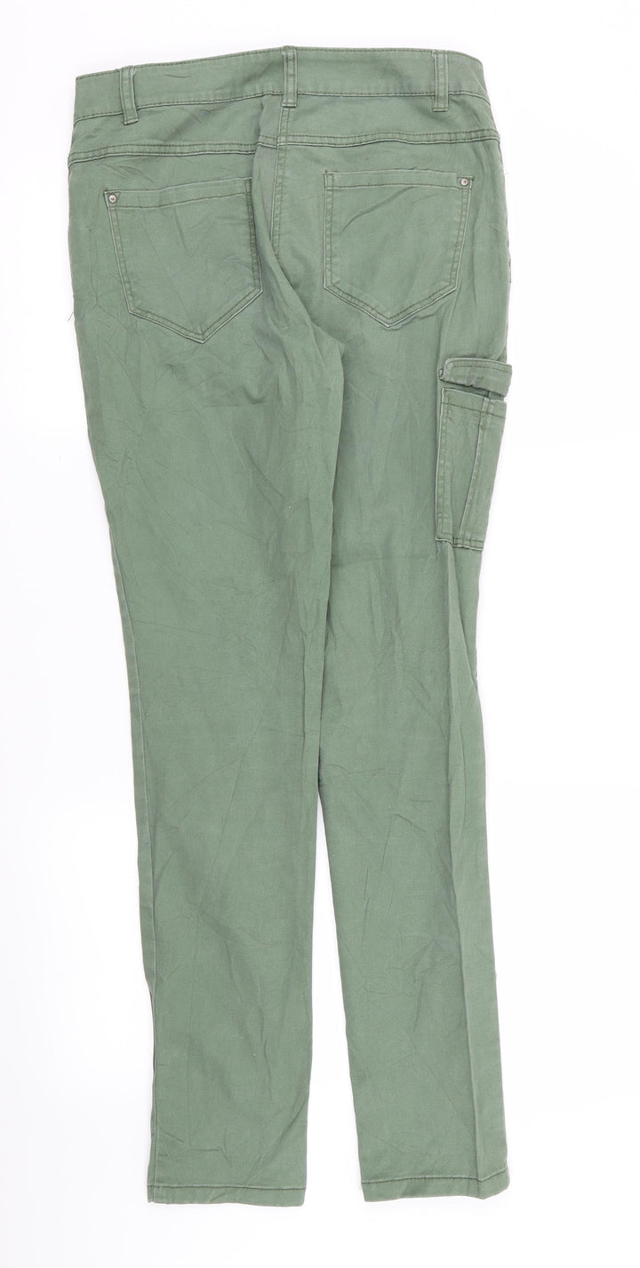 Blue Motion Womens Green   Skinny Jeans Size 38 in L29 in