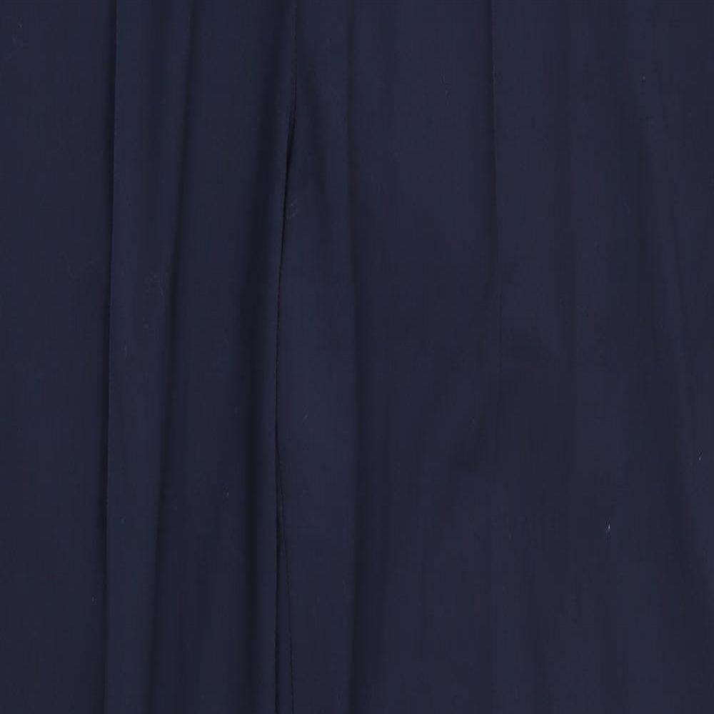 M&S Womens Blue   Trousers  Size 16 L29 in