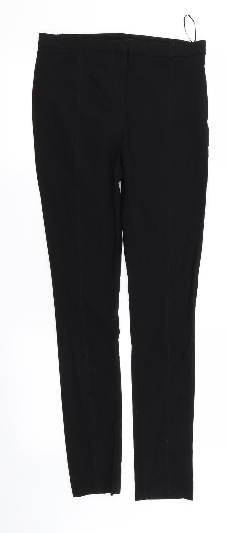 New Look Womens Black Trousers Size 10 L28 in
