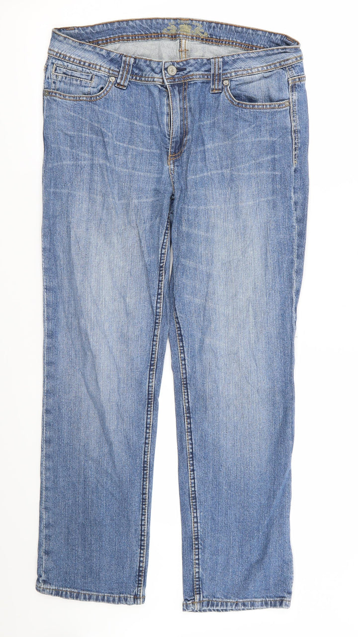 Polo Womens Blue   Straight Jeans Size 10 L25 in