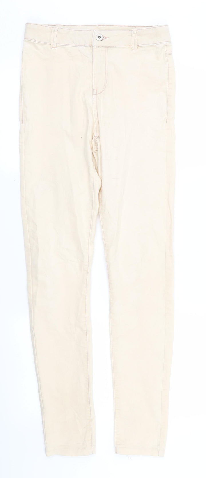 Clockhouse Womens Pink Skinny Jeans Size 8 L28 in