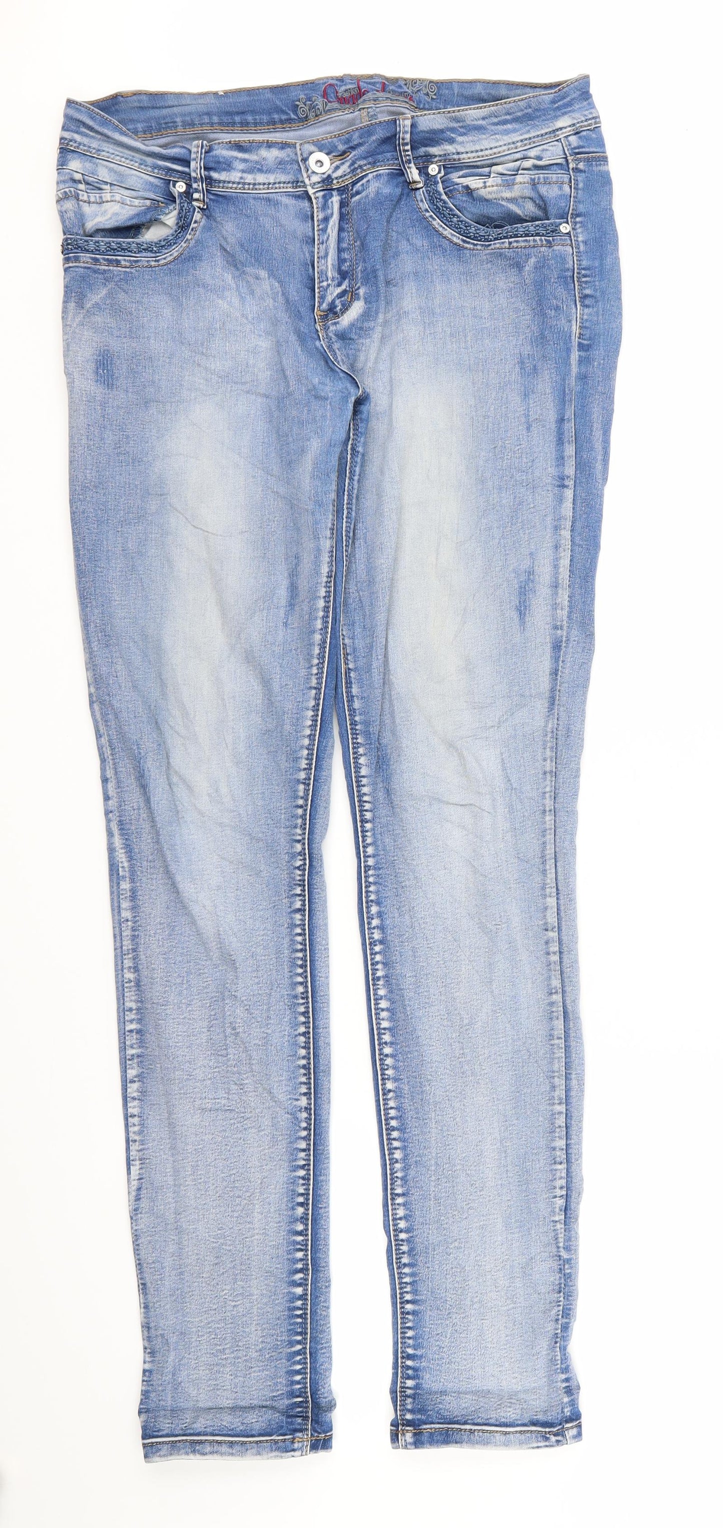 Onado jeans Womens Blue   Skinny Jeans Size L L32 in